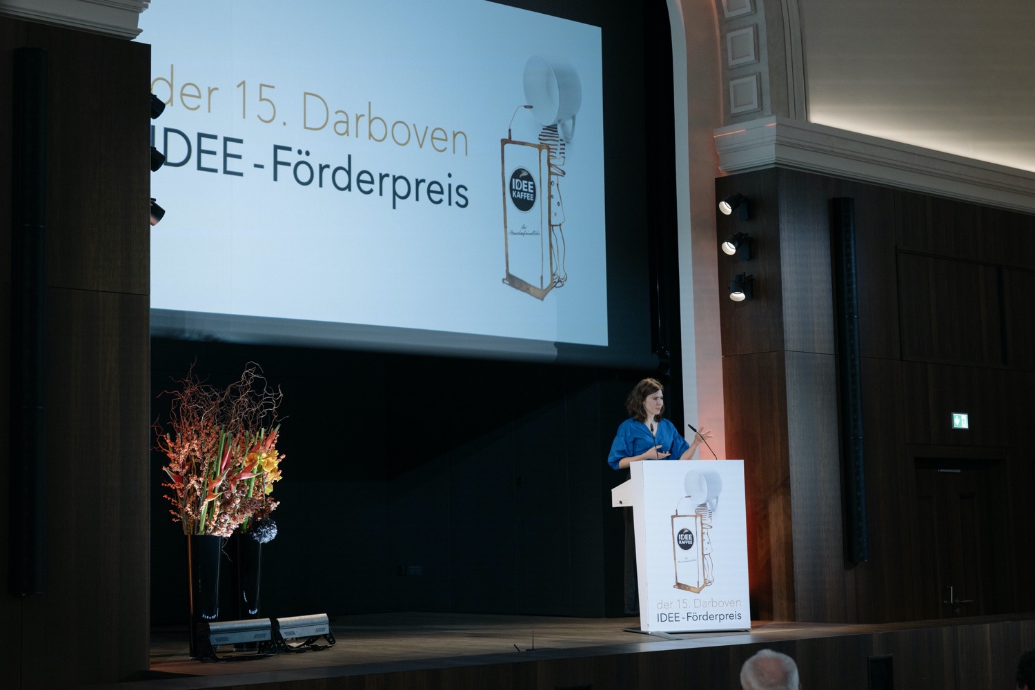Award ceremony of the 15th Darboven IDEE Sponsorship Prize in Hamburg - Speech 