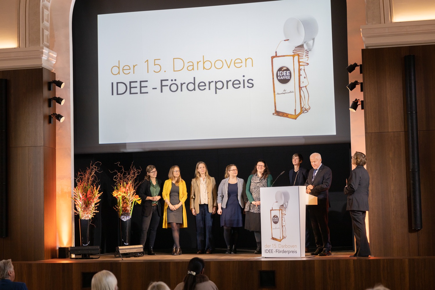 IDEE Sponsorship Prize 2021 Darboven - Founders on stage