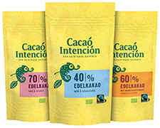 Produktgruppe der Fairtrade-Kakaos von Cacaó Intención