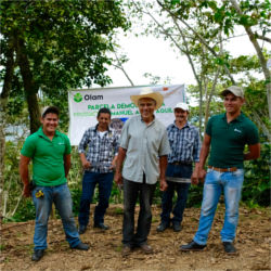 HELP - Gruppe von Farmern des Projekts